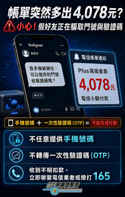 簡訊OTP詐騙